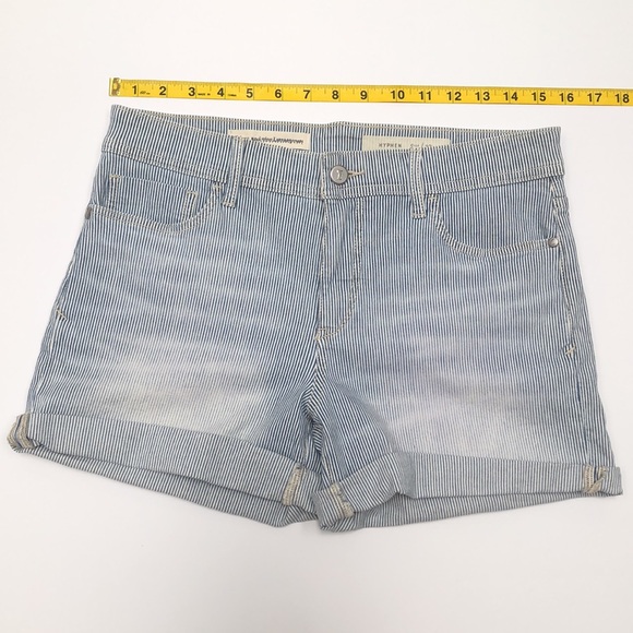 Anthropologie Pilcro shorts - Distressed stripe - 27. - Picture 3 of 6